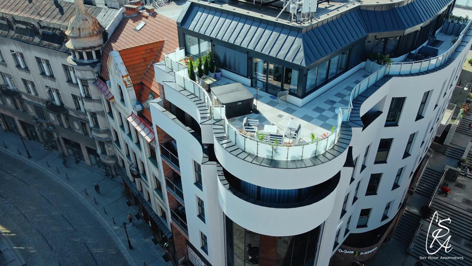 Sky Roof Apartments Bielsko-Biała Eksteriør bilde